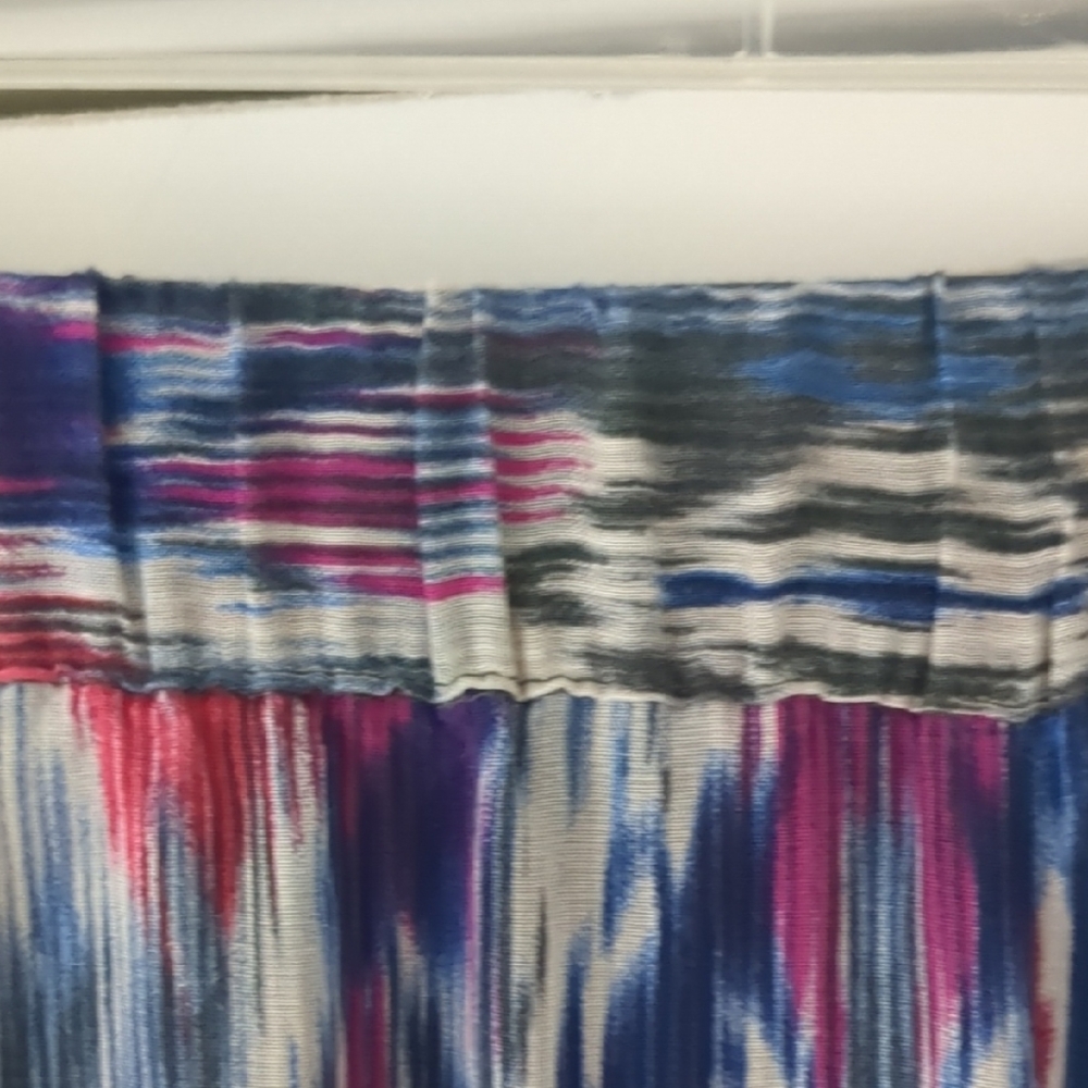 Multicolor Patterned Women's Skirt - Picture 4 of 5